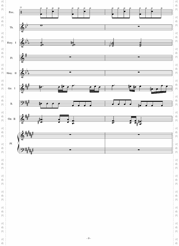 thedawn亡灵序曲总谱