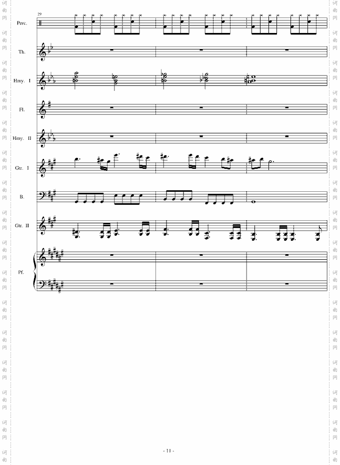 thedawn亡灵序曲总谱