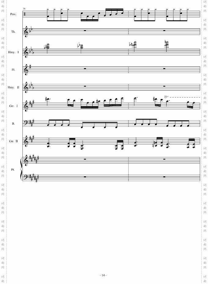 thedawn亡灵序曲总谱