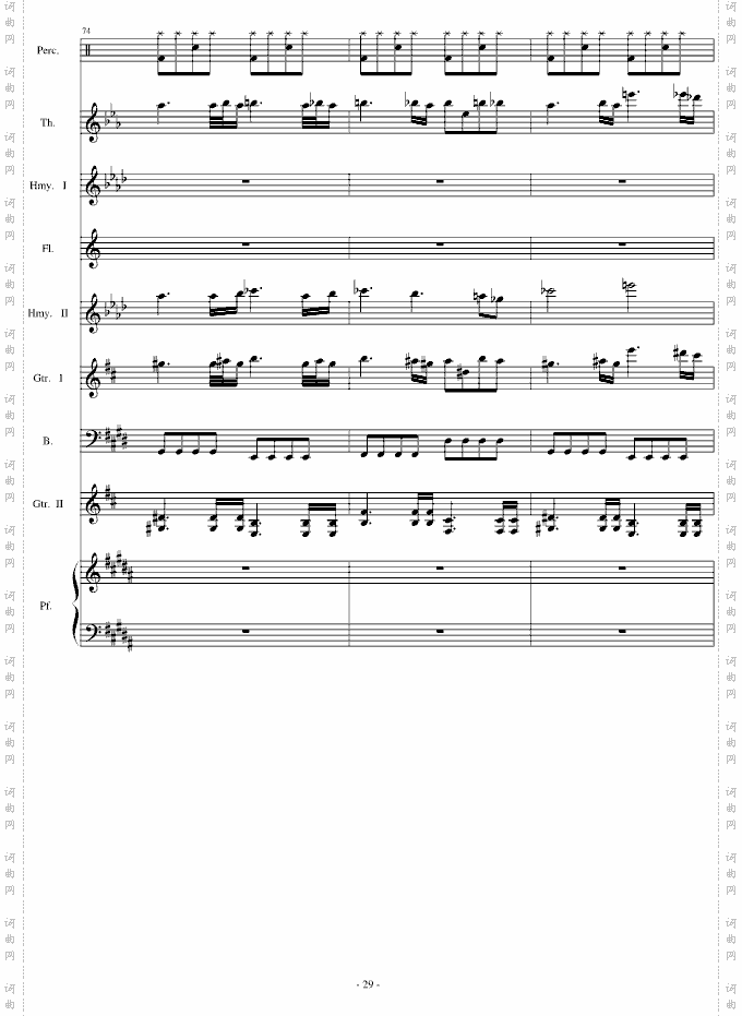 thedawn亡灵序曲总谱