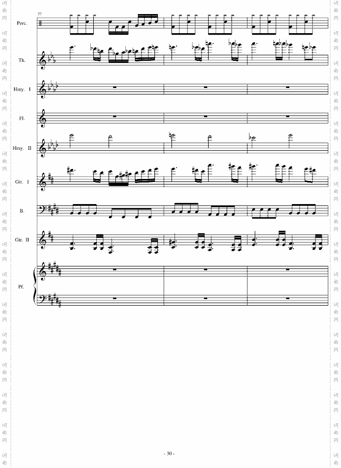 thedawn亡灵序曲总谱