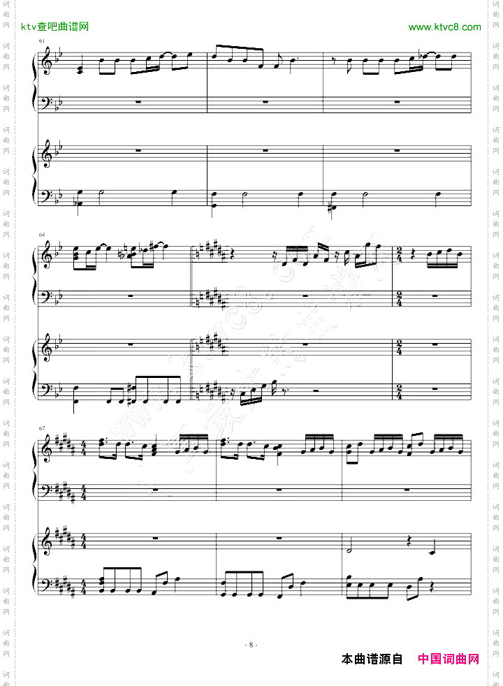 チェリッシュ_Cherish_piano