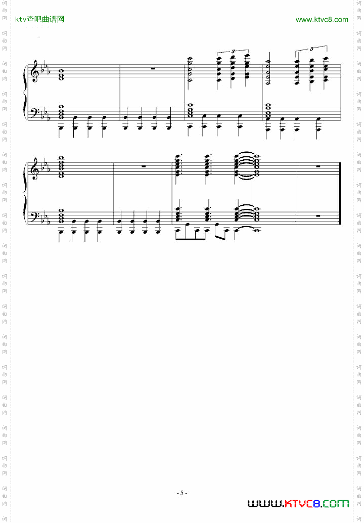 圣斗士星矢主题曲四手联弹