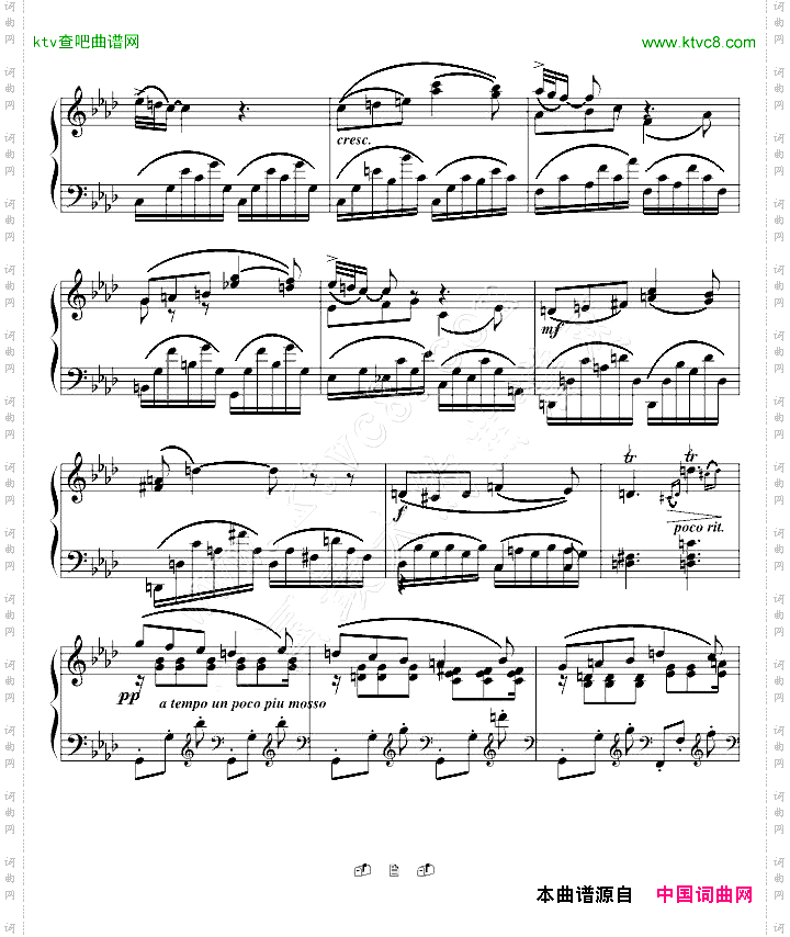 夜曲-法雅钢琴小品