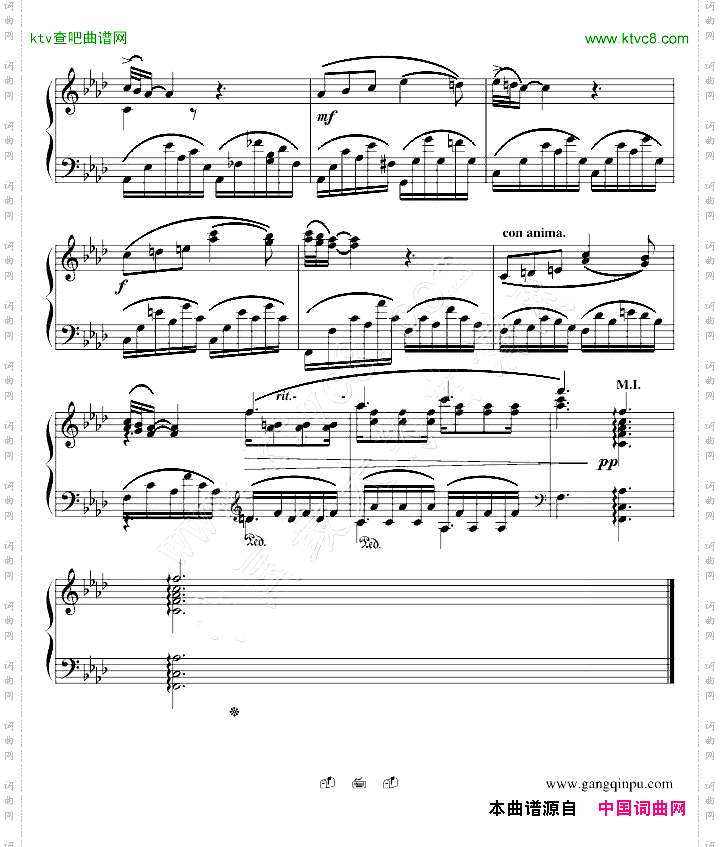 夜曲-法雅钢琴小品