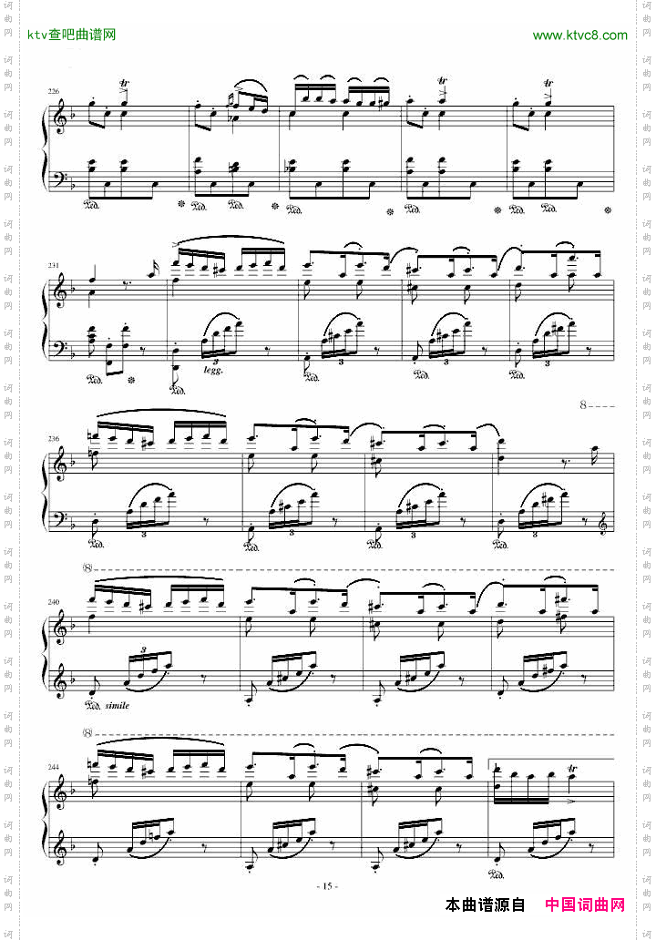 李斯特《匈牙利狂想曲14号》李斯特的又一首宏大的作品