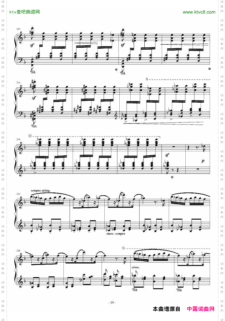 李斯特《匈牙利狂想曲14号》李斯特的又一首宏大的作品
