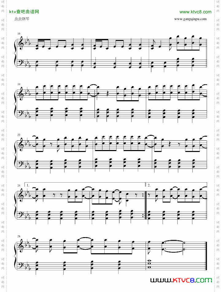 rollinginthedeep钢琴版