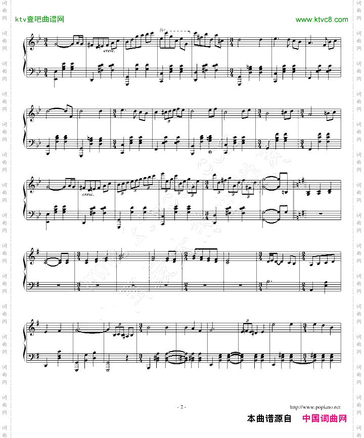 降B大调圆舞曲