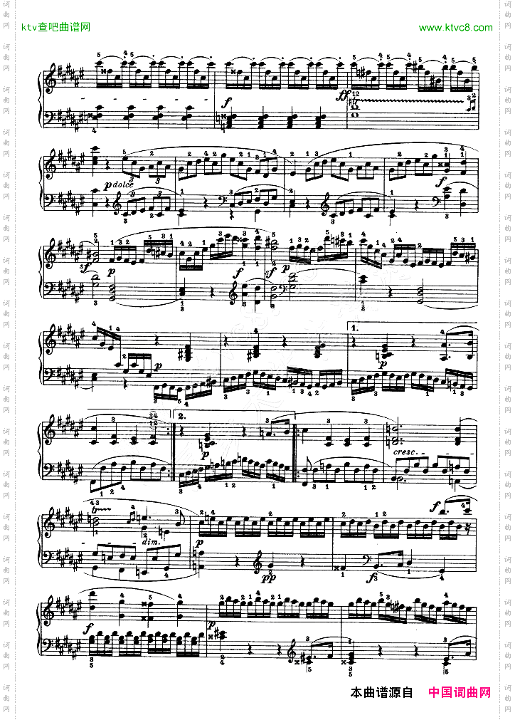 第二十四钢琴奏鸣曲-Op.78