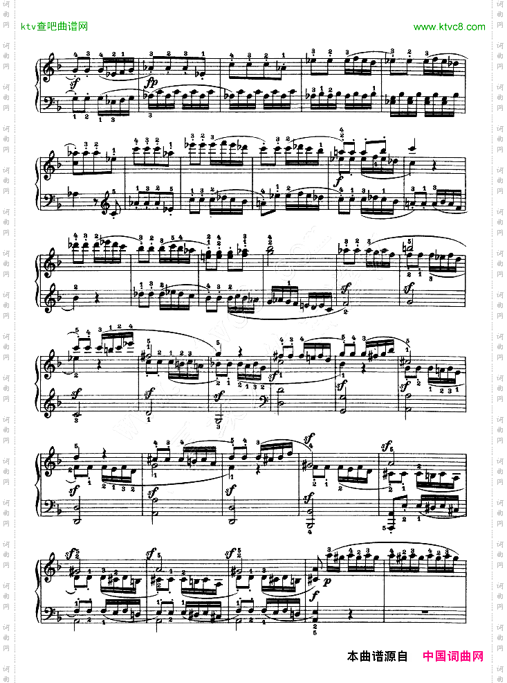 F大调第六钢琴奏鸣曲-Op.10—2