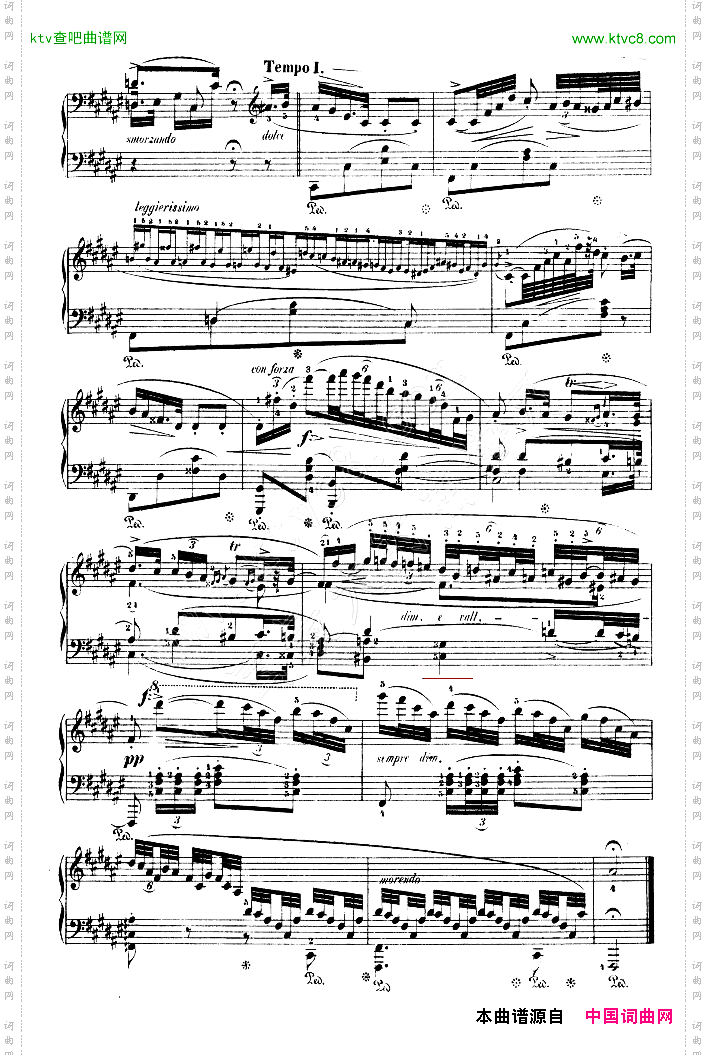 升F大调夜曲作品15号-NocturneOp.15No.3