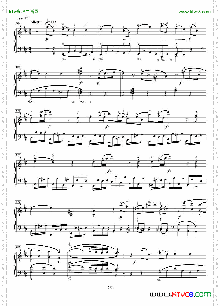 莫扎特D大调钢琴奏鸣曲K.284