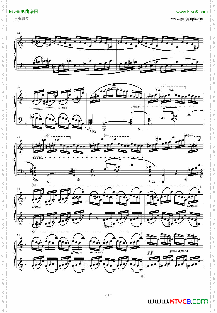 肖邦练习曲8