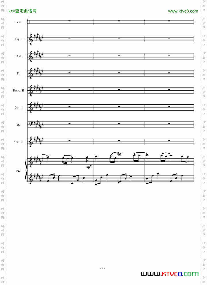 修改版thedawn亡灵序曲总谱