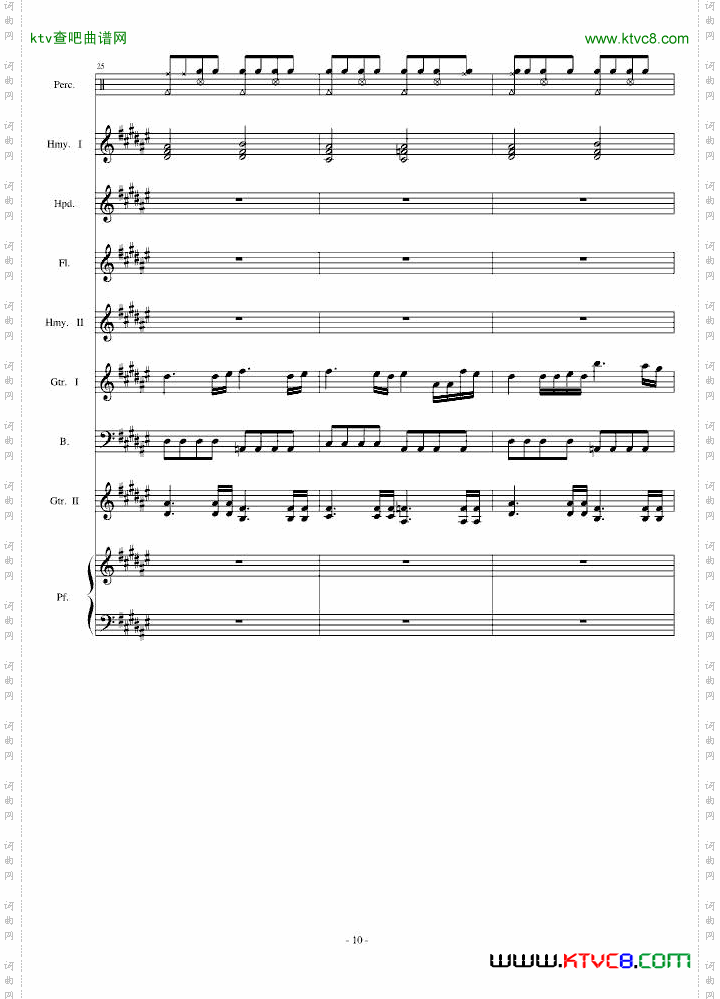 修改版thedawn亡灵序曲总谱