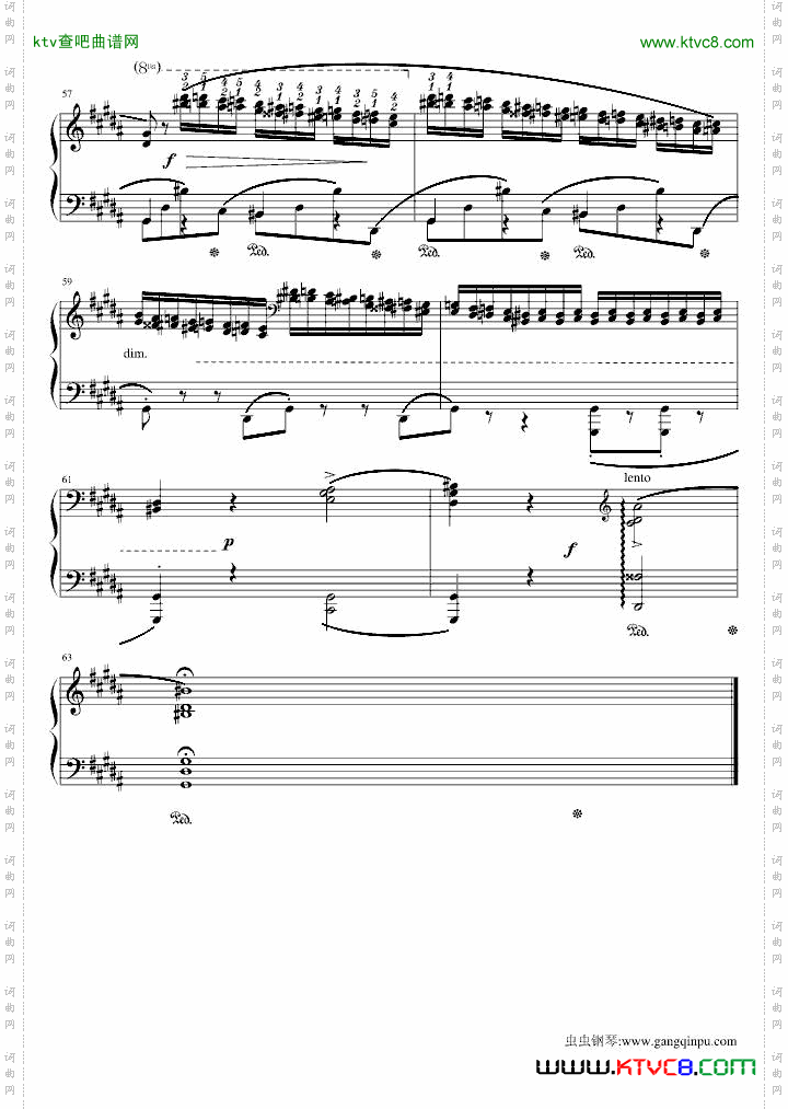 肖邦三度练习曲op.25no.6