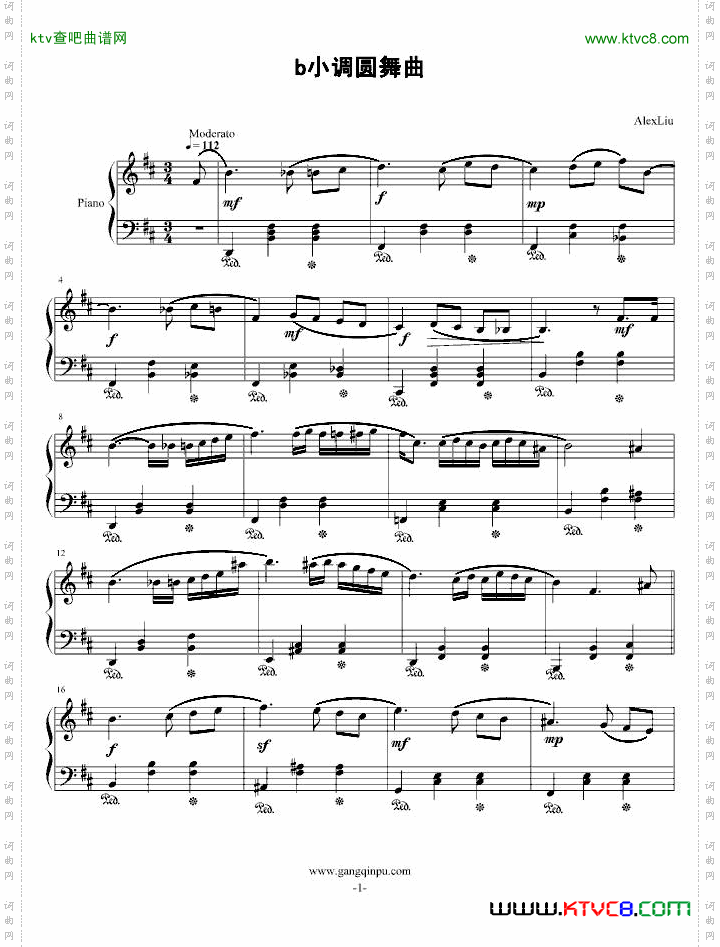 b小调圆舞曲“重逢”