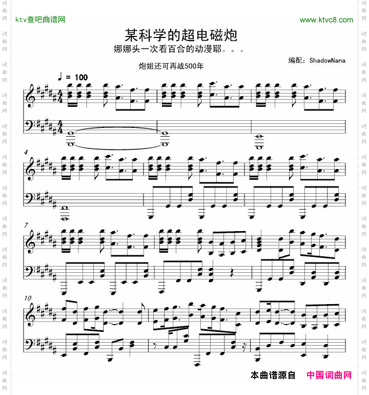 【娜娜】某科学的超电磁炮