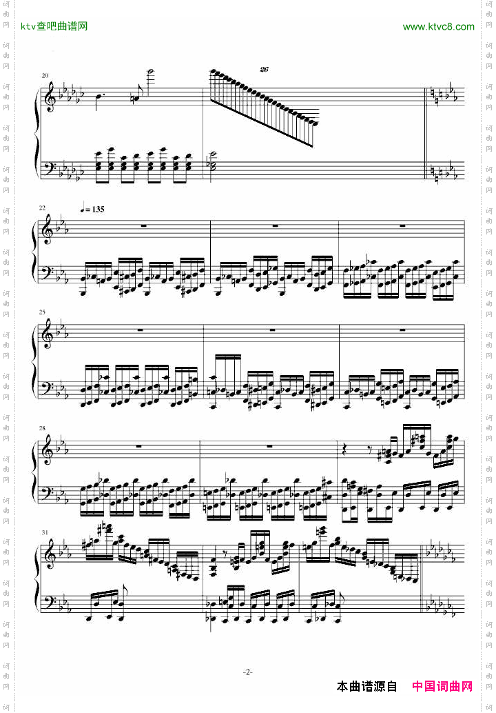 肖邦第三钢琴回旋曲Op.16