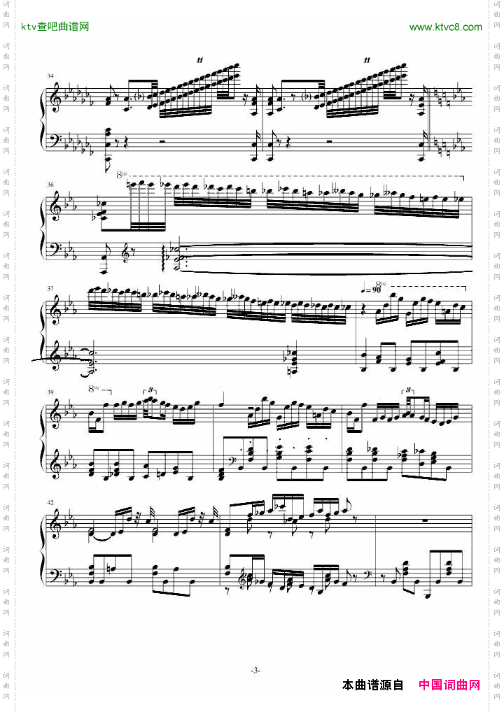 肖邦第三钢琴回旋曲Op.16