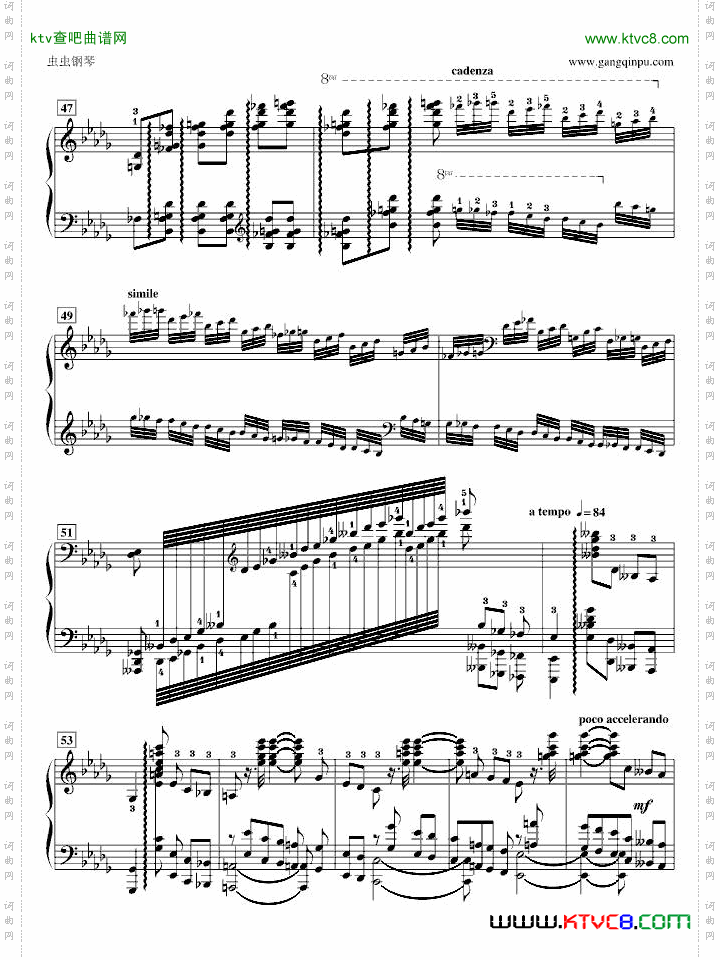 老柴的降B小调第一钢琴协奏曲独奏版