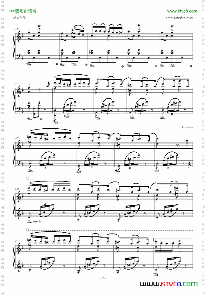 李斯特《匈牙利狂想曲14号》李斯特的又一首宏大的作品