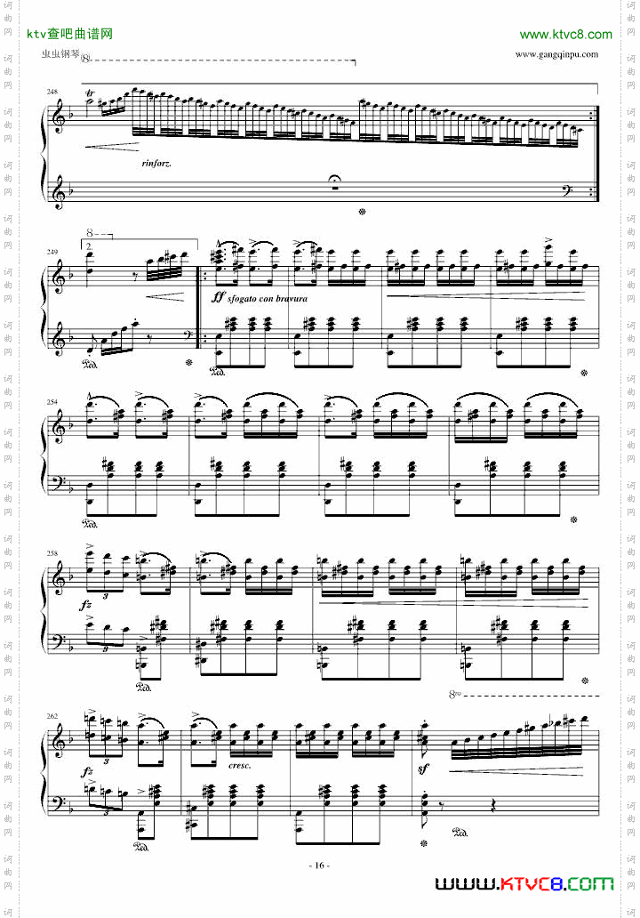 李斯特《匈牙利狂想曲14号》李斯特的又一首宏大的作品