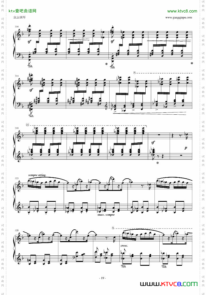 李斯特《匈牙利狂想曲14号》李斯特的又一首宏大的作品