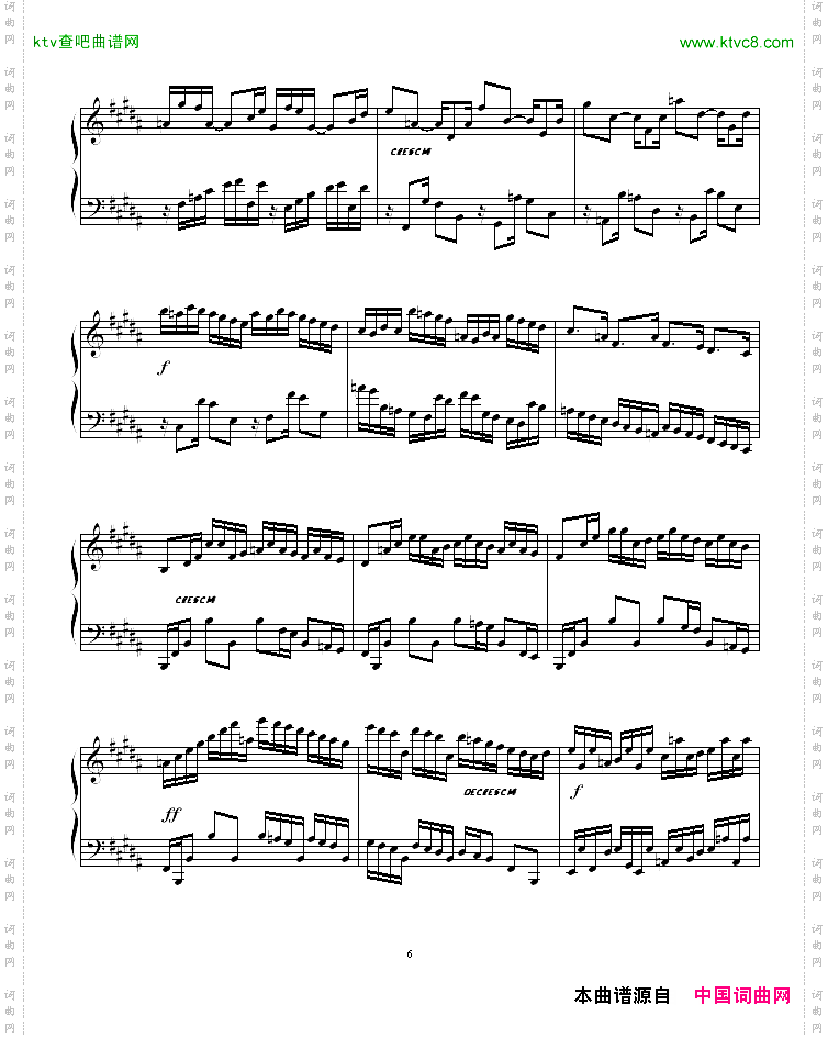 EtudeinBMajor-圣