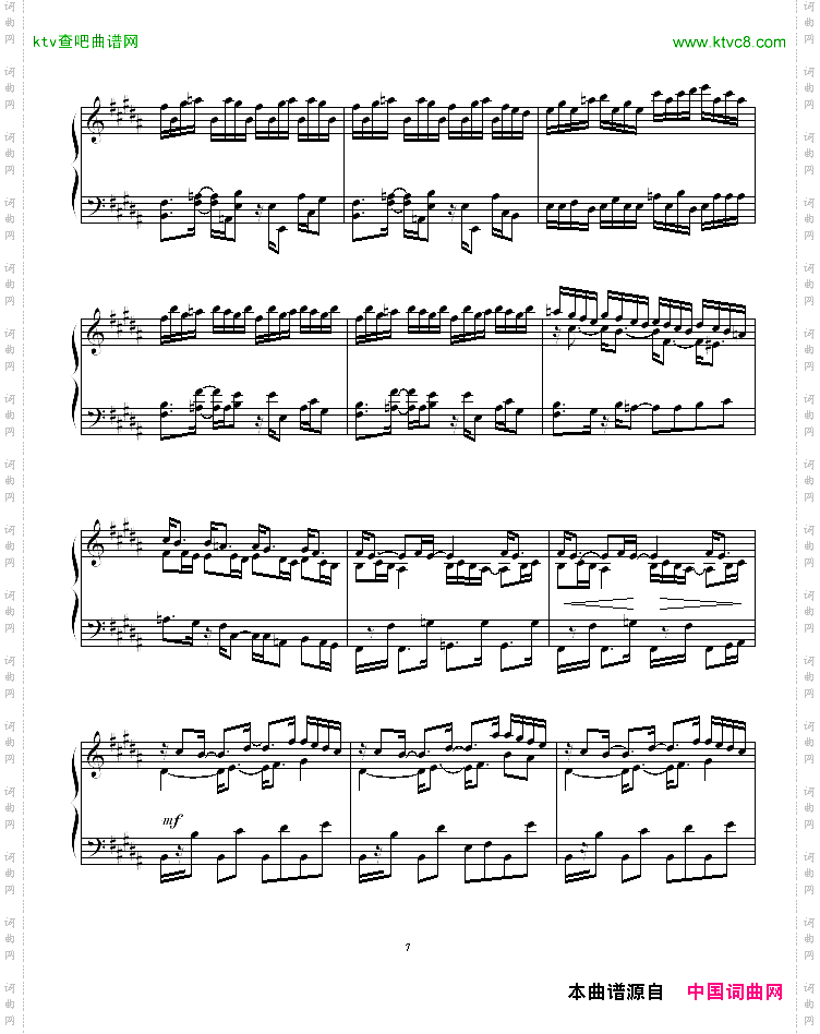 EtudeinBMajor-圣