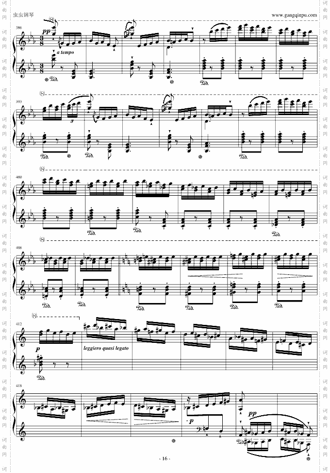 李斯特《西班牙狂想曲》难度极高的炫技大作！
