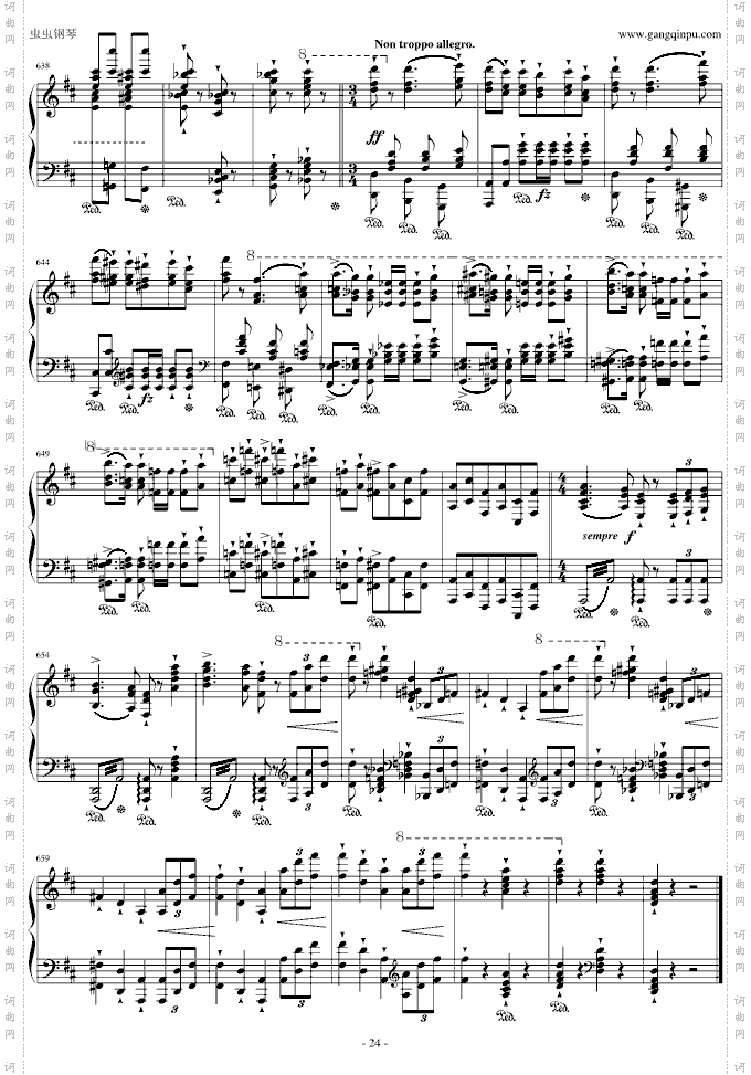 李斯特《西班牙狂想曲》难度极高的炫技大作！