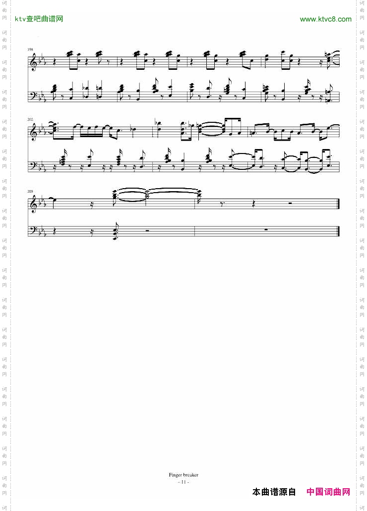 Thefingerbreaker原版