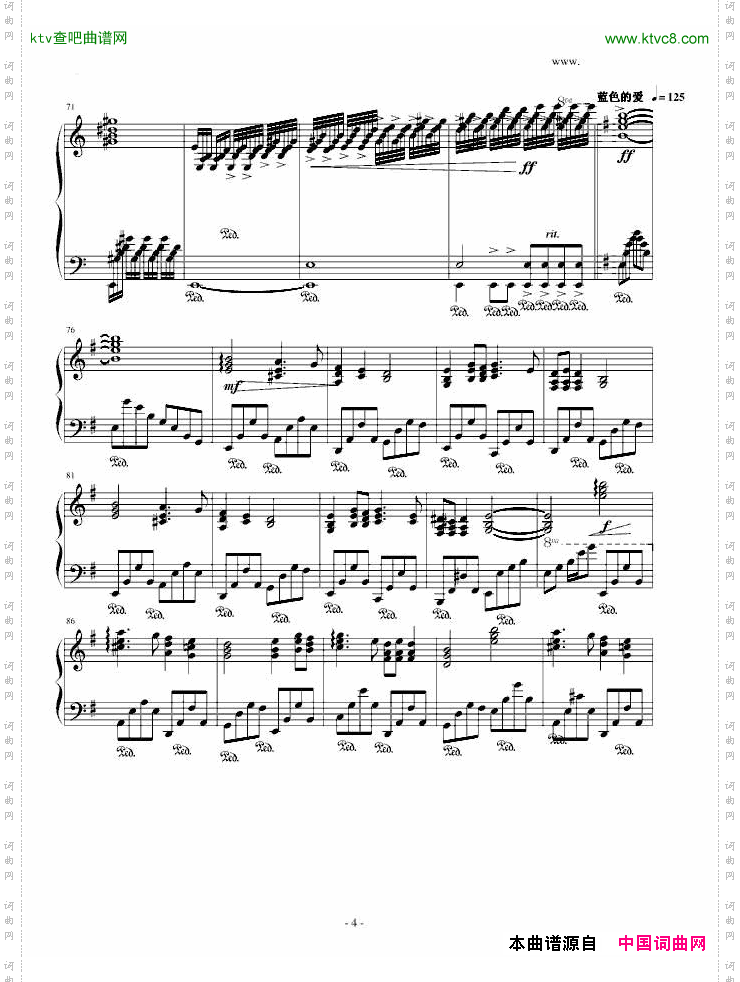 爱的光阴理查德克莱德曼钢琴曲串烧