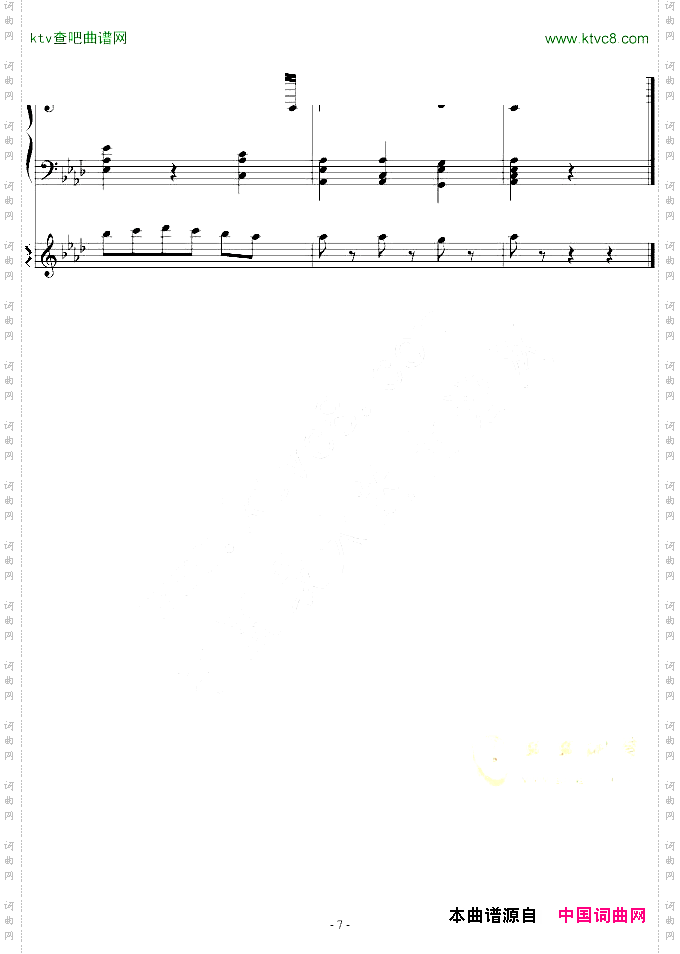 降A大调圆舞曲No.1