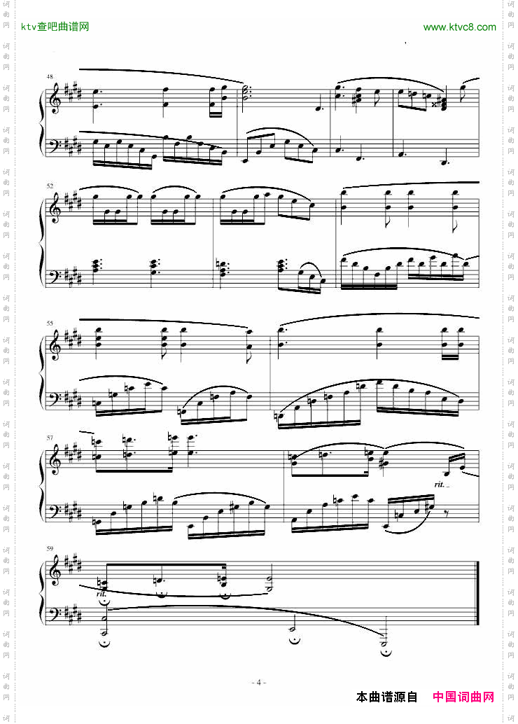 僵尸新娘钢琴曲修整版