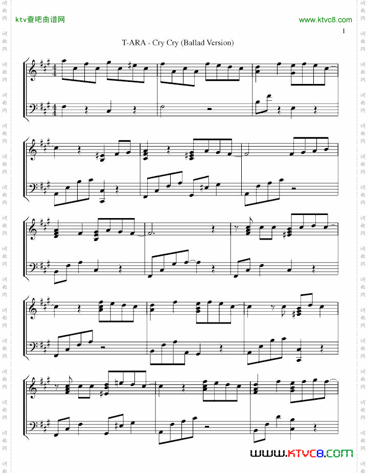 CryCryBalladVersion-T-ARA