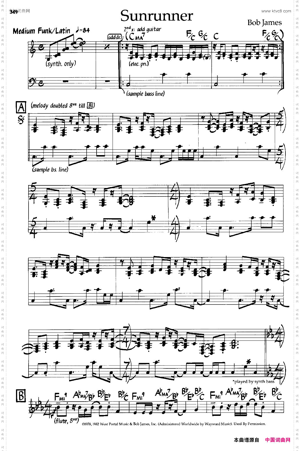 Sunrunner爵士钢琴曲