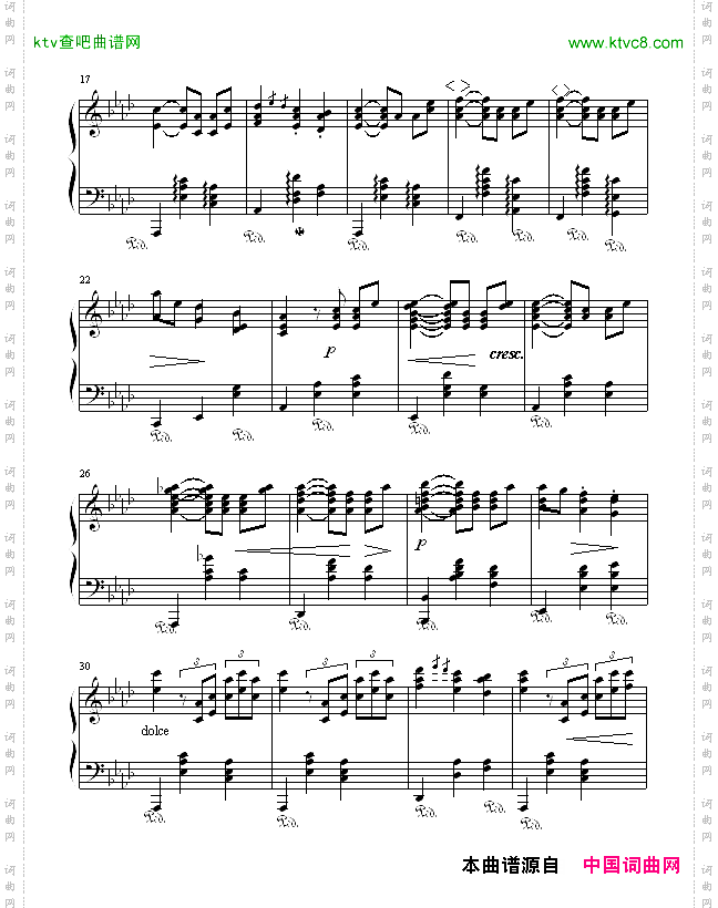 降A大调圆舞曲