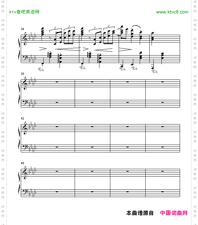 降A大调圆舞曲
