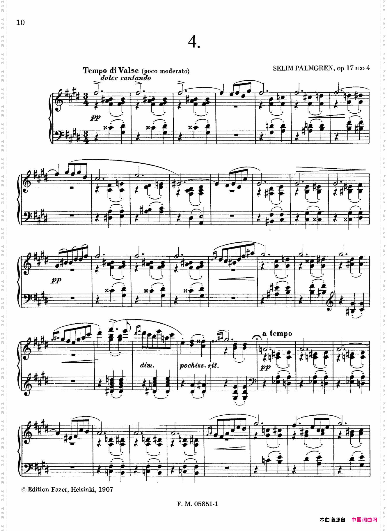 24PreludesOp.1724首前奏曲·4_24 Preludes Op.1724首前奏曲·4
