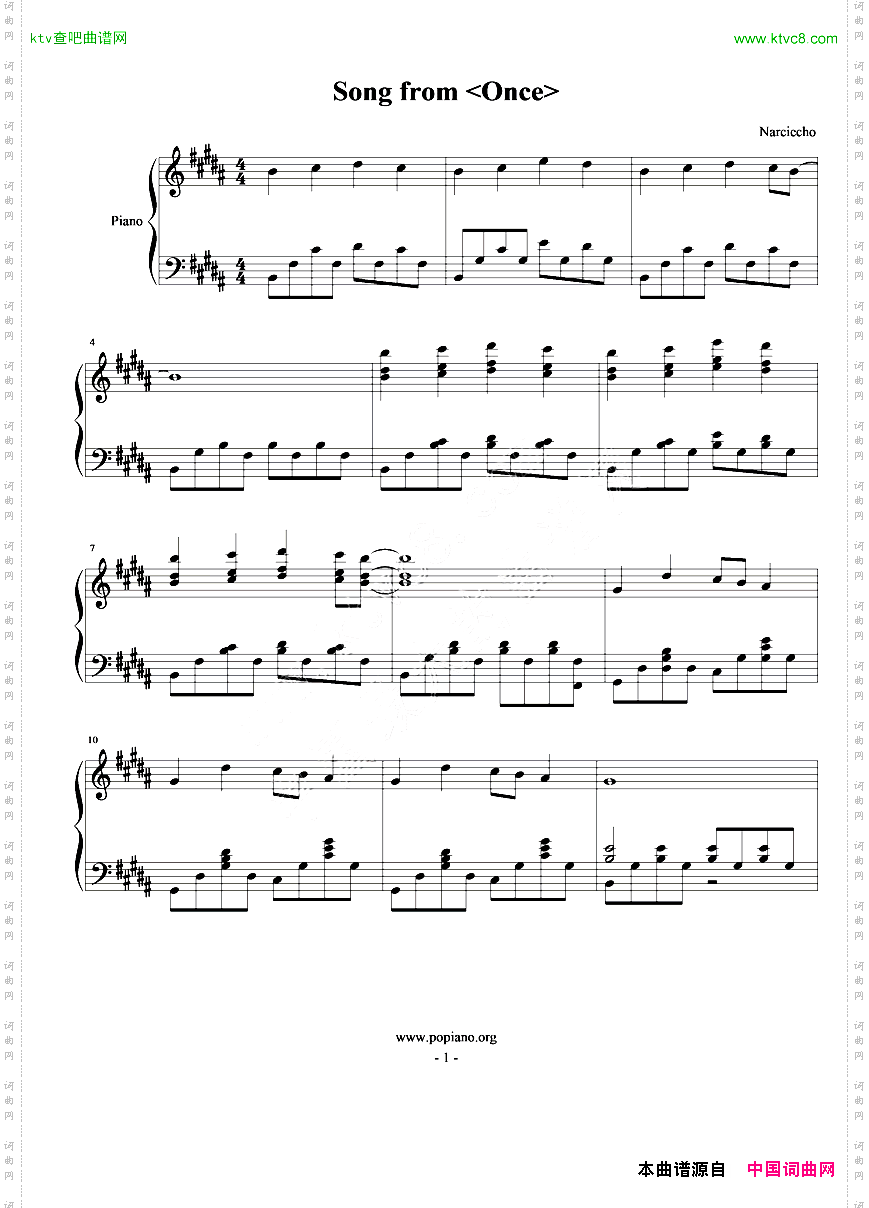 Songfrom《Once》