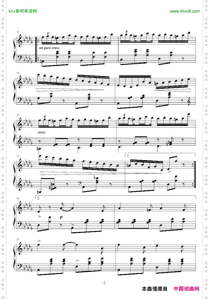 降E大调华丽圆舞曲