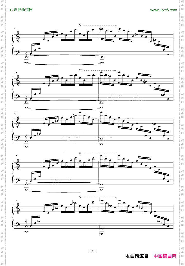 肖邦练习曲-EtudeOP.10No.1