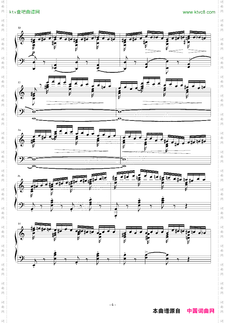 肖邦练习曲-EtudeOP.10No.2