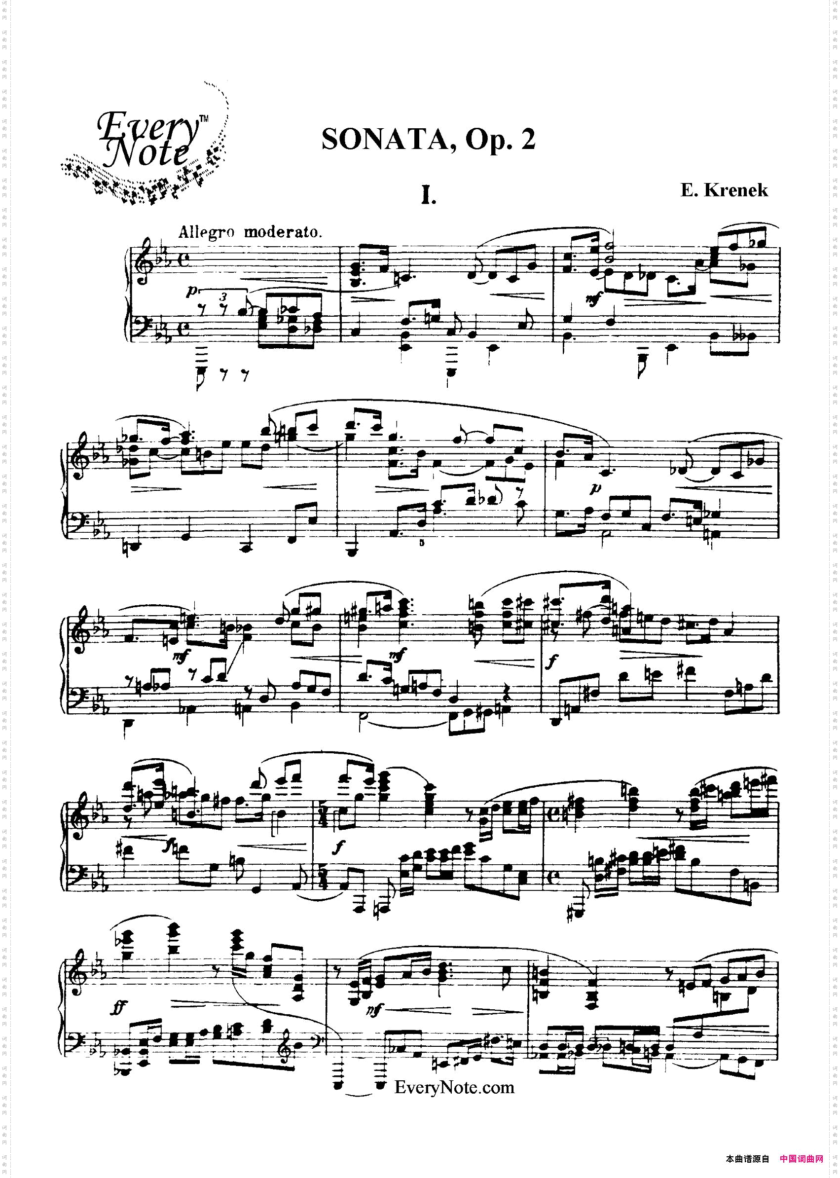 PianoSonatainE-flatMajorOp.2降E大调第一钢琴奏鸣曲·第一乐章_Piano Sonata in E-flat Major Op.2降E大调第一钢琴奏鸣曲·第一乐章