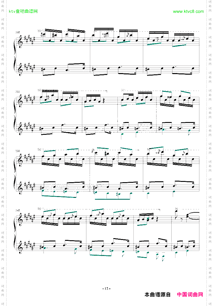 匈牙利狂想曲第二号【霍洛维茨版】