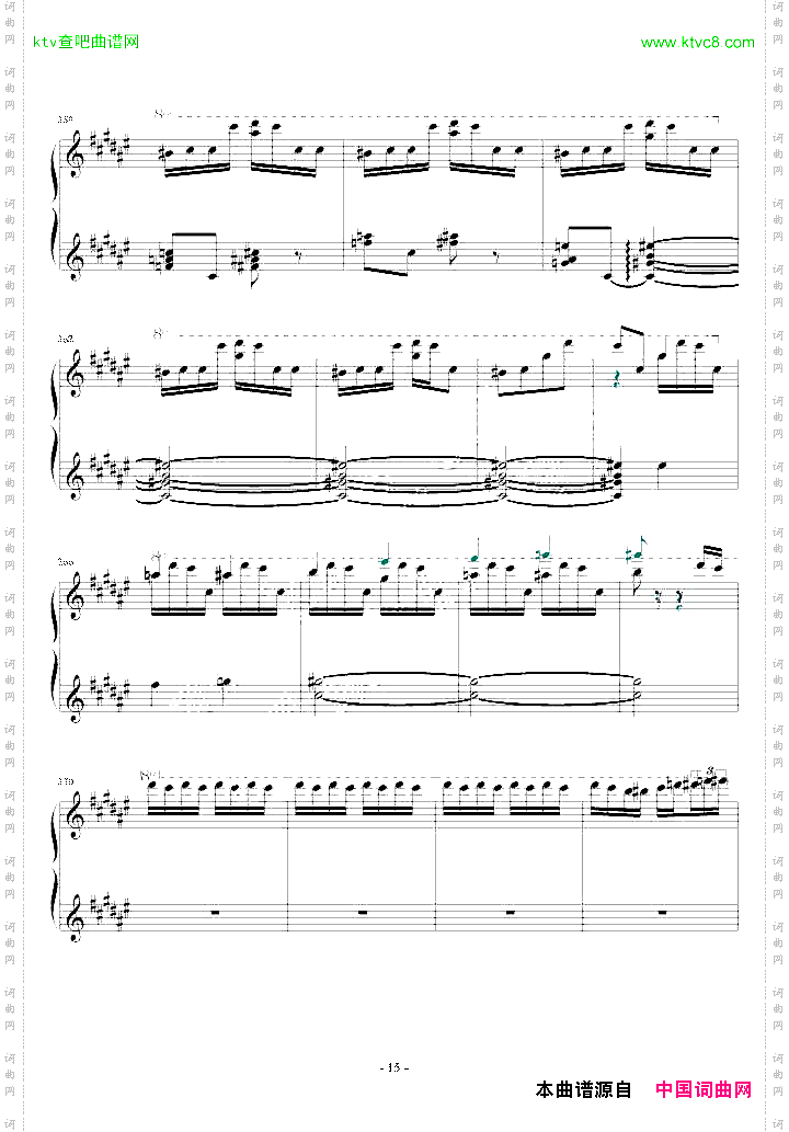 匈牙利狂想曲第二号【霍洛维茨版】