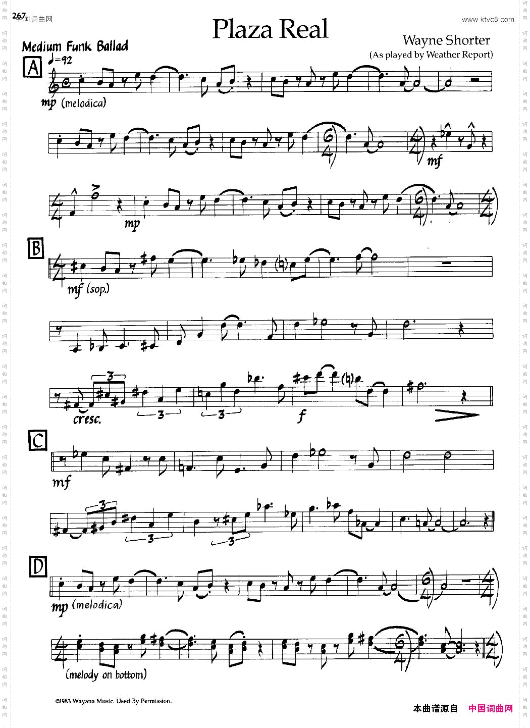 PlazaReal_爵士钢琴曲